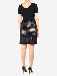 Fendi Black Abito lace dress - size UK 8