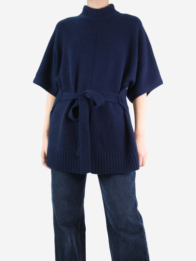 Blue high-neck cashmere jumper - size L Knitwear Joseph 