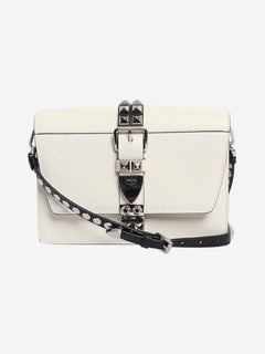 White Elektra leather bag Shoulder bags Prada 
