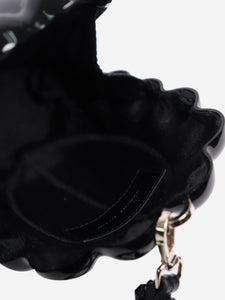 Simone Rocha Black acrylic beaded egg bag