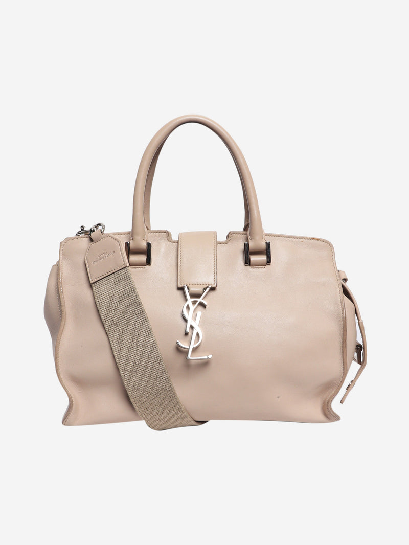 Neutral Monogram Cabas 2way bag Cross-body Bags Saint Laurent 