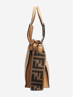 Tan Flip leather tote bag Tote Bags Fendi 