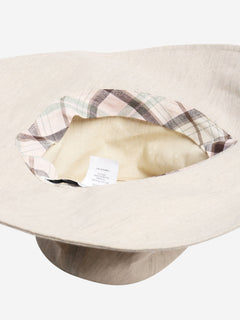 Neutral linen sunhat Hats Hermes 