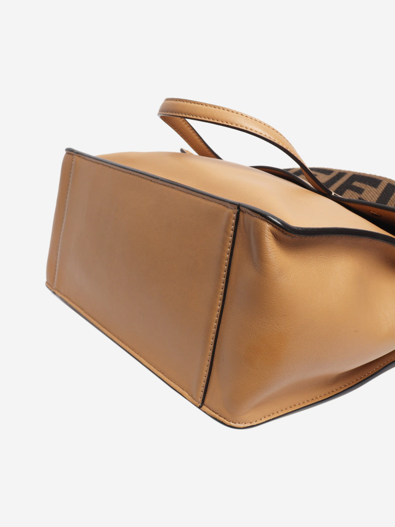 Tan Flip leather tote bag Tote Bags Fendi 