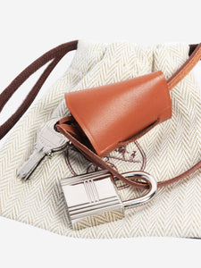 Hermes Brown 2020 canvas Her bag