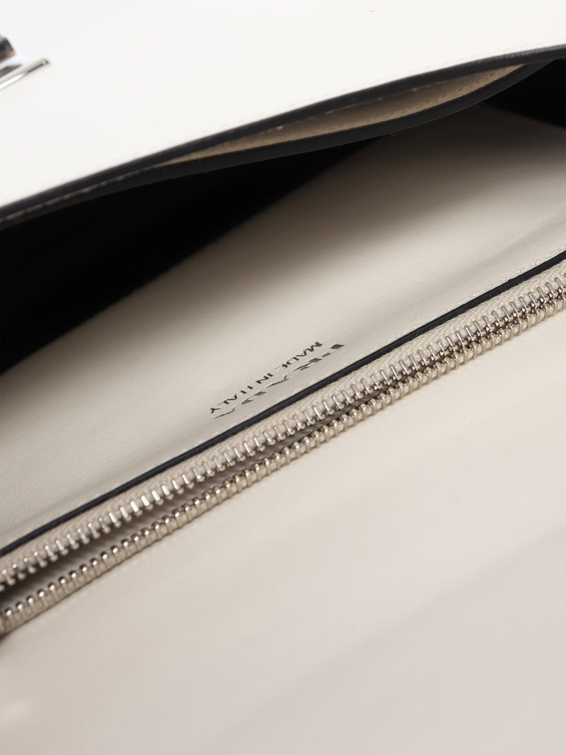 White Elektra leather bag Shoulder bags Prada 