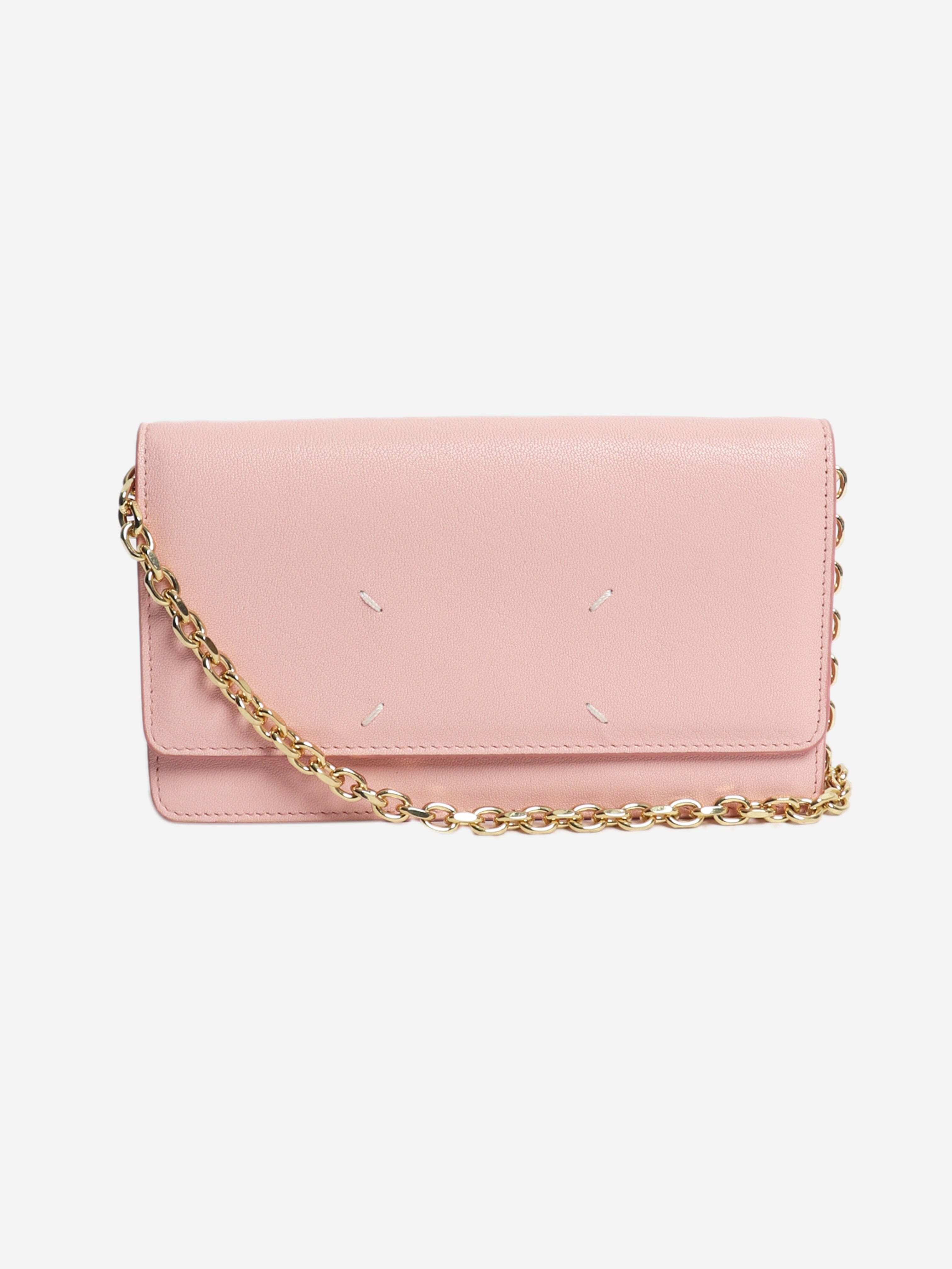 Pink Recicla chain wallet Wallets, Purses & Small Leather Goods Maison Margiela 