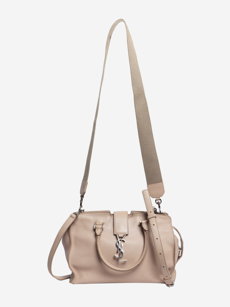 Neutral Monogram Cabas 2way bag Cross-body Bags Saint Laurent 