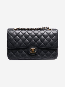 Chanel Black 2006 medium caviar Classic double flap bag