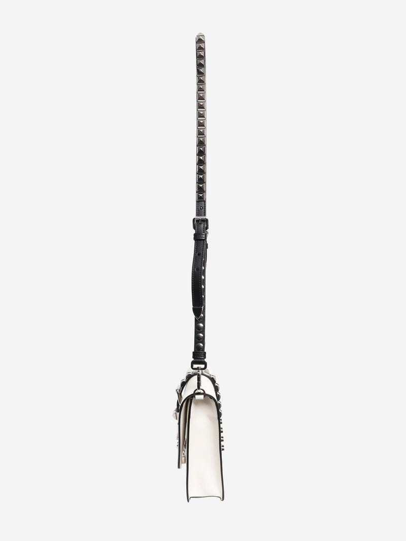 White Elektra leather bag Shoulder bags Prada 