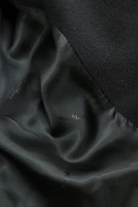 Max Mara Black wool coat - size UK 8