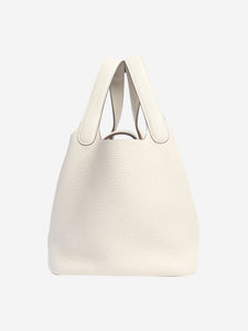 Hermes Cream 2022 Picotin 18 bag