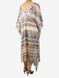 Missoni Multicolour zig-zag kaftan - size S