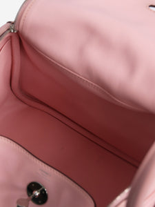Hermes Rose sakura Lindy mini bag