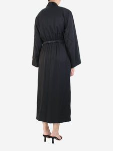 Eres Black silk robe - size S/M