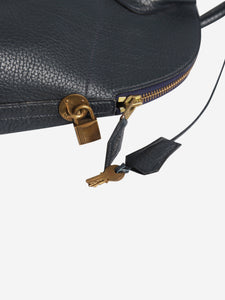 Hermes Navy blue Bolide top handle bag