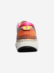 Chloe Chloe Multi Nama fabric sneakers - size EU 39 (UK 6)