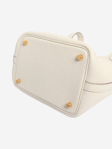 Hermes Cream 2022 Picotin 18 bag