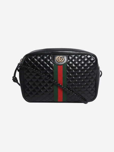Black Trapuntata Camera bag product image