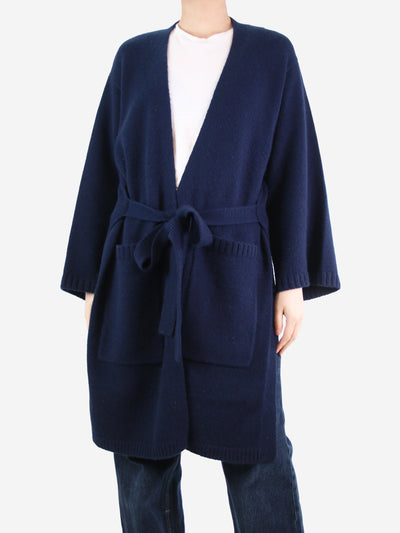 Blue open cashmere cardigan - size L Knitwear Joseph 