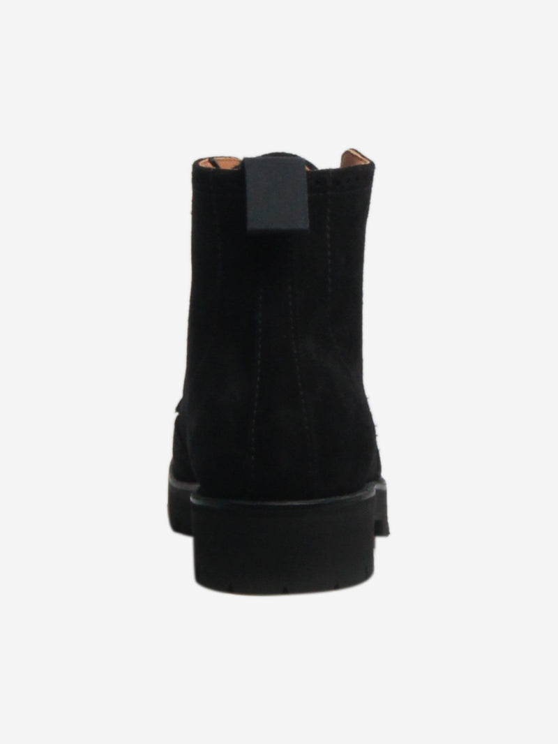 Black suede ankle boots - size EU 38.5 Boots Jimmy Choo 