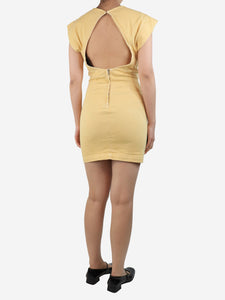 Isabel Marant Yellow Nina dress - size UK 8