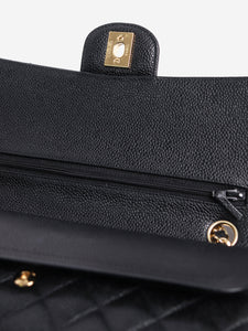 Chanel Black 2006 medium caviar Classic double flap bag