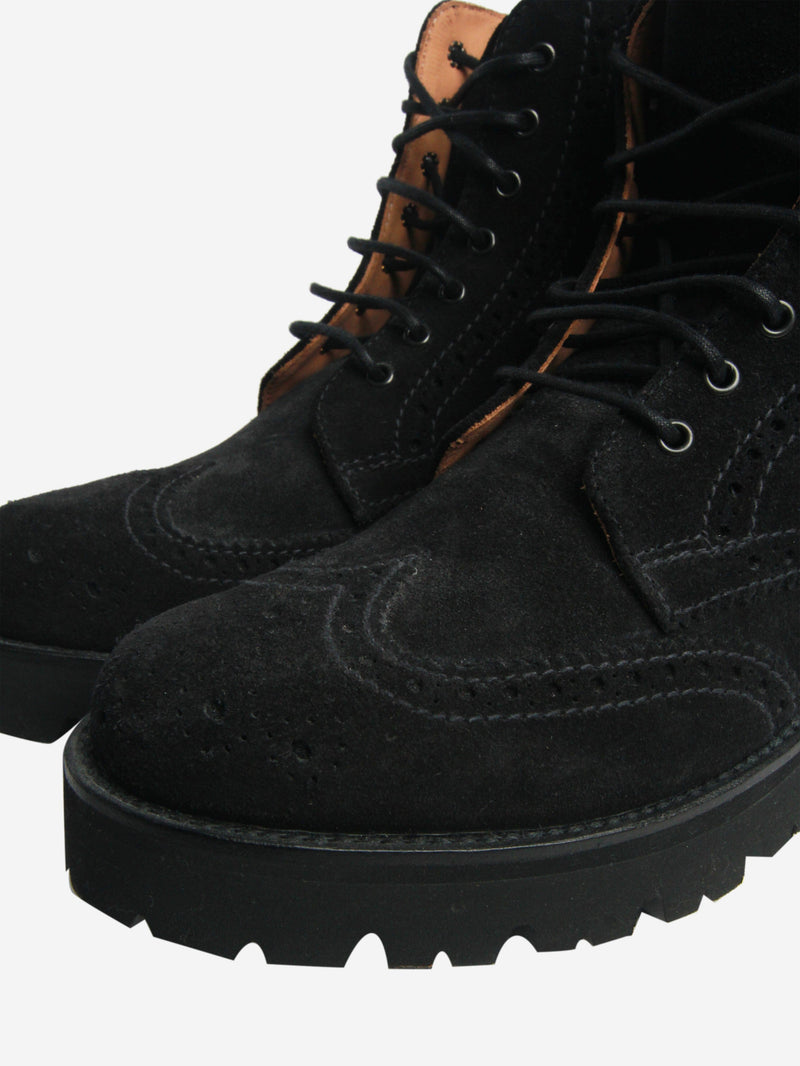 Black suede ankle boots - size EU 38.5 Boots Jimmy Choo 
