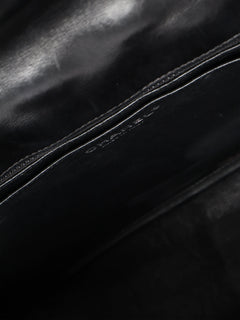 Black 2009 patent quilted jumbo Classic Single Flap bag Shoulder bags Chanel 