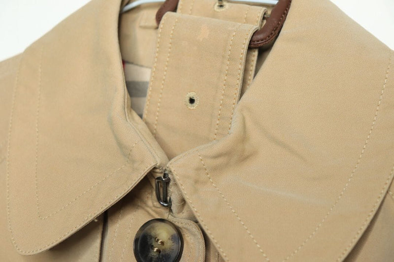 Neutral cropped belted jacket - size XS Coats & Jackets Burberry 
