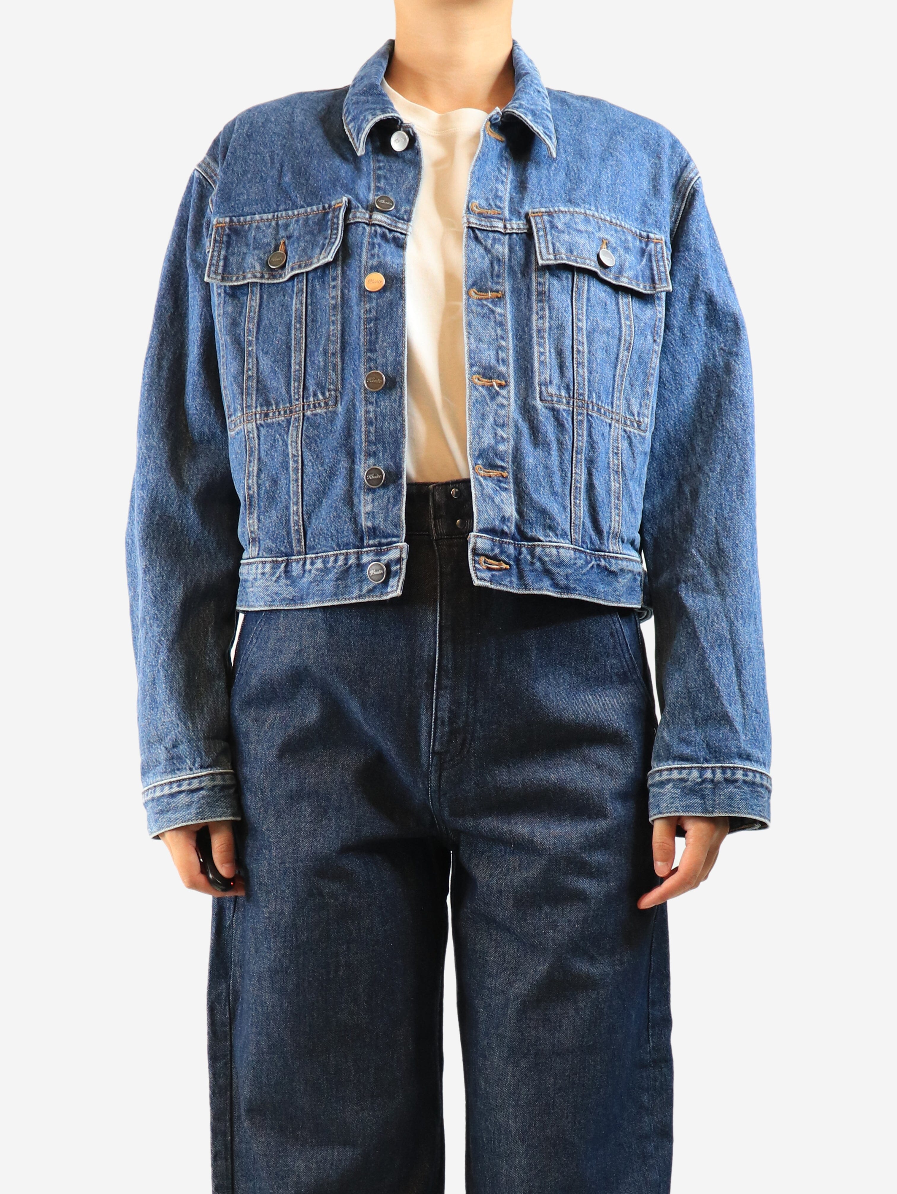 Blue denim jacket - size S Coats & Jackets Khaite 
