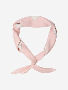 Hermes Pink brides de gala scarf