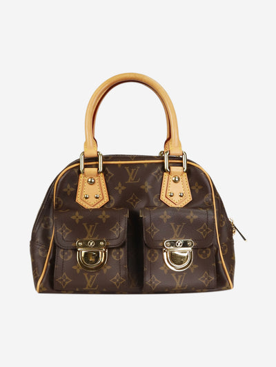 Brown 2005 Monogram Manhattan PM bag Top Handle Bags Louis Vuitton 