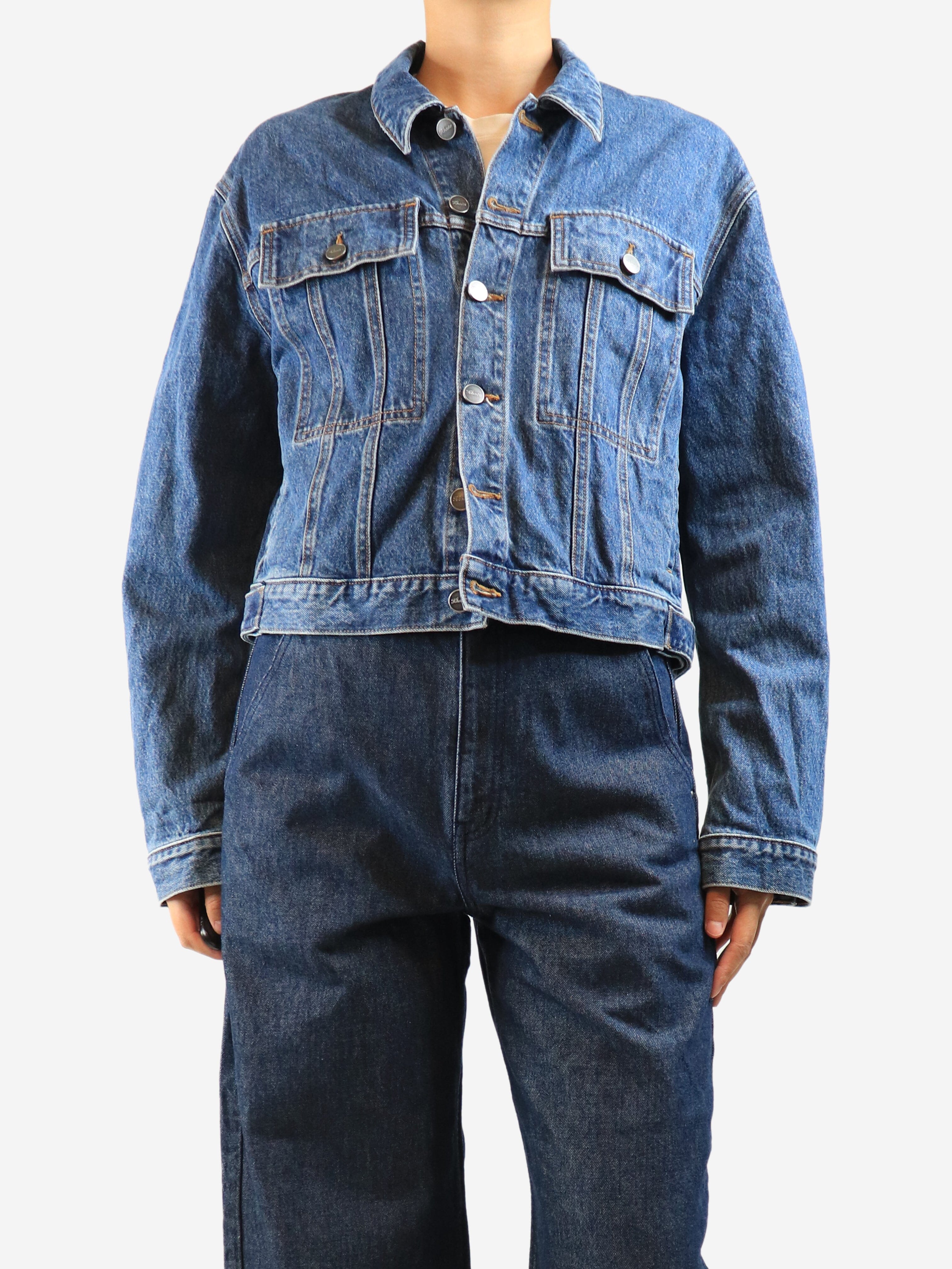 Blue denim jacket - size S Coats & Jackets Khaite 