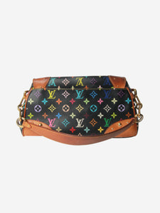 Louis Vuitton x Takashi Murakami Black 2008 Monogram shoulder bag