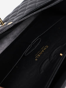 Chanel Black 2006 medium caviar Classic double flap bag