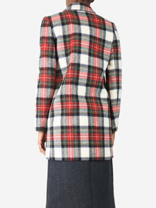 Bonpoint Red plaid wool jacket - size XS
