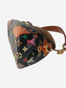 Louis Vuitton x Takashi Murakami Black 2008 Monogram shoulder bag