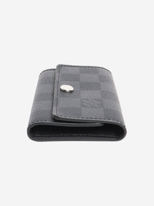 Louis Vuitton Black Damier Graphite key holder