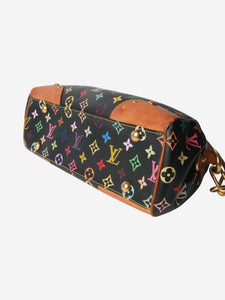 Louis Vuitton x Takashi Murakami Black 2008 Monogram shoulder bag