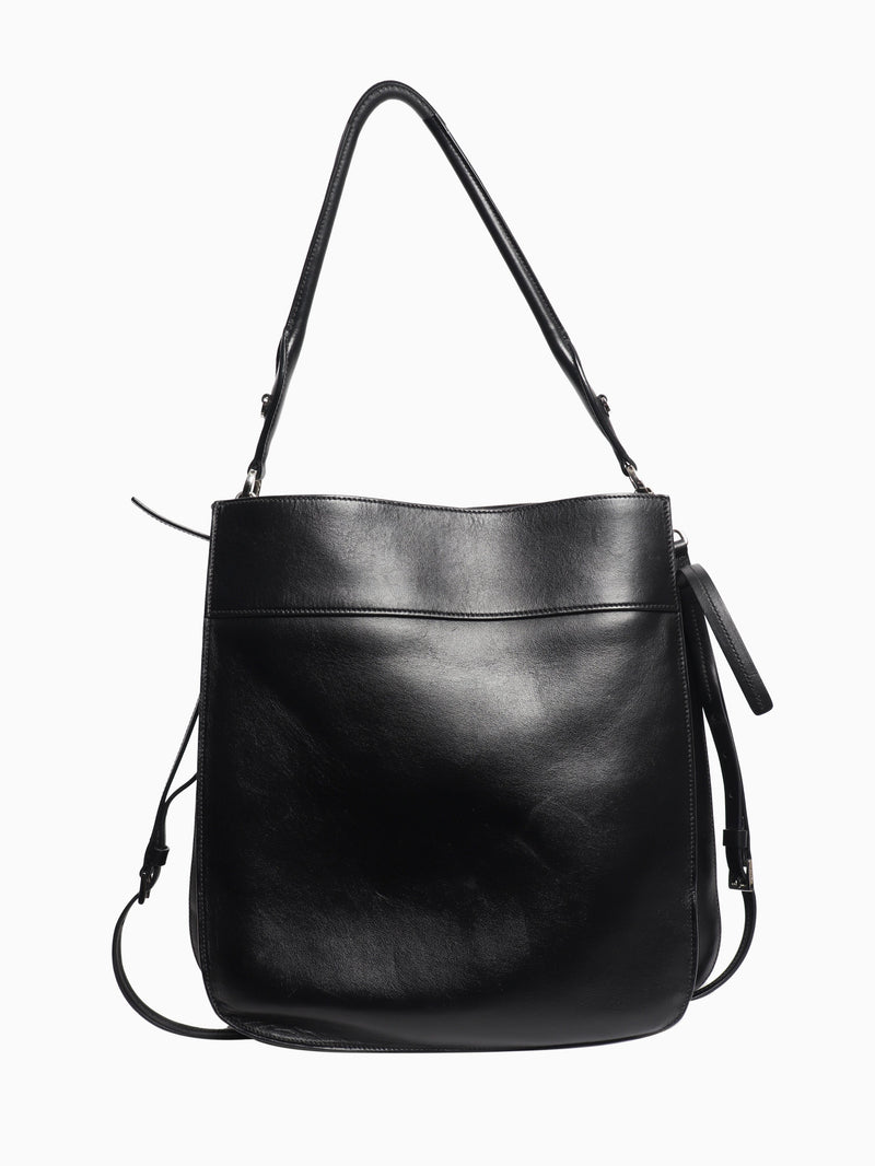 Black Margit leather shoulder bag Shoulder bags Prada 