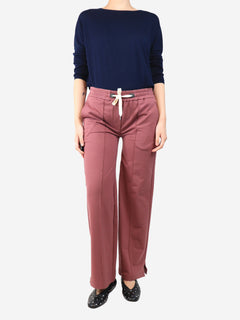 Plum elasticated trousers - size S Trousers Brunello Cucinelli 