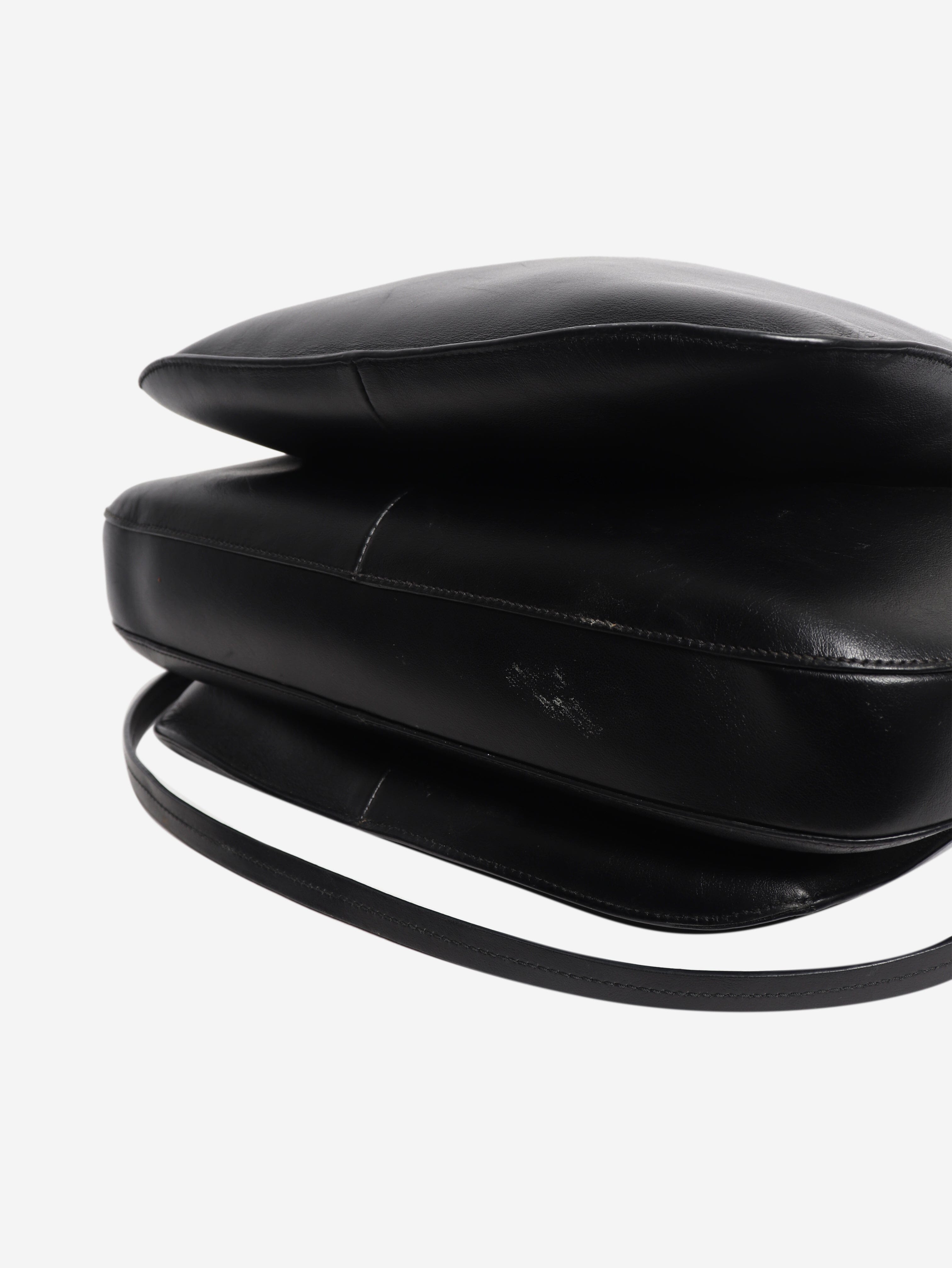 Black Margit leather shoulder bag Shoulder bags Prada 