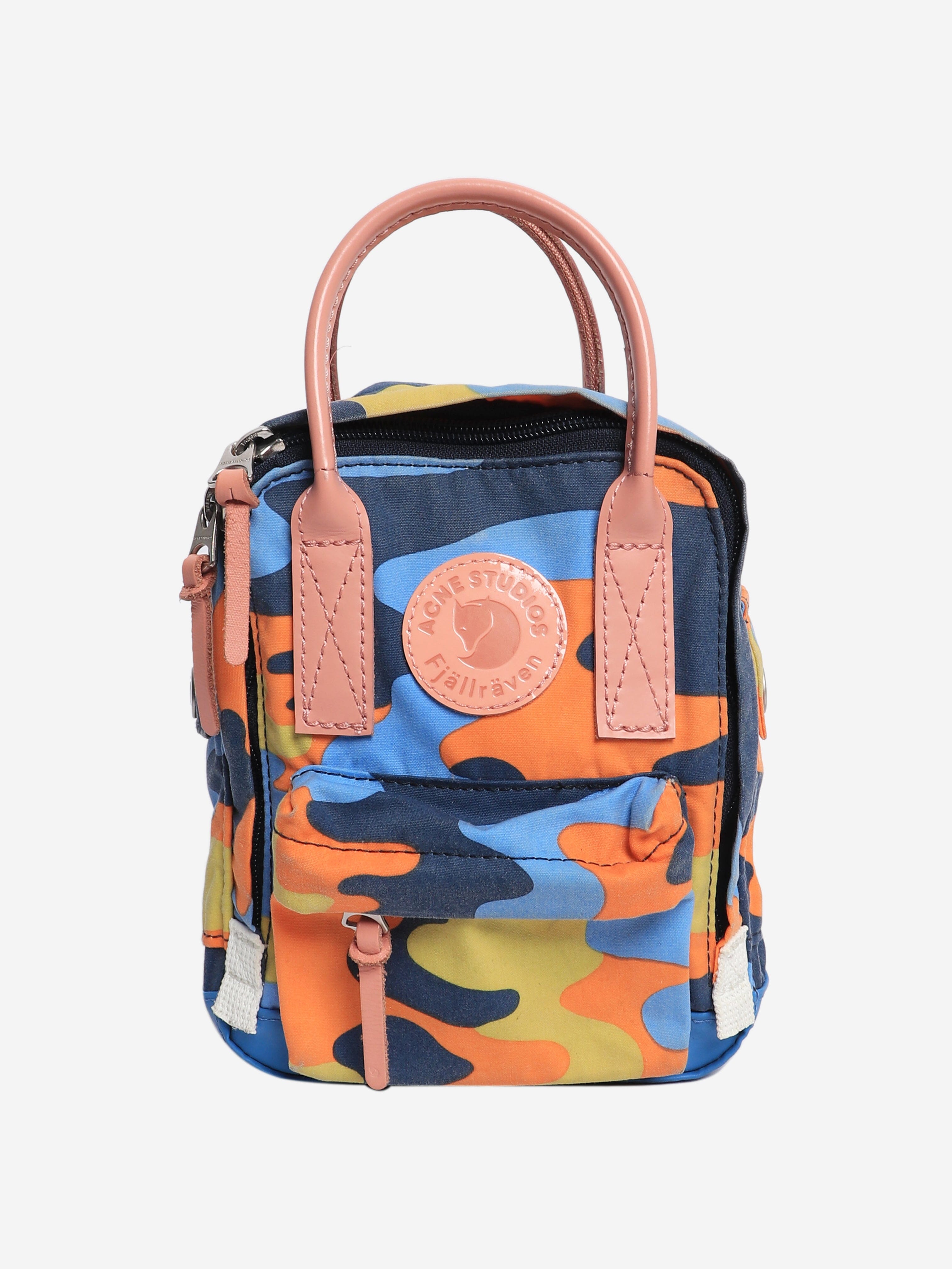 Multicolour camouflage mini backpack Backpacks Acne Studios x Fjällräven 