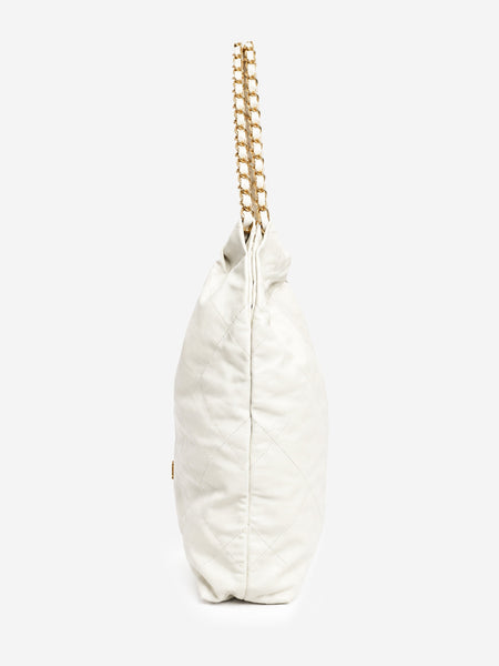 White calfskin quilted Large 22 shoulder bag alternate image