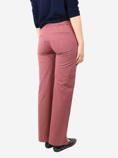 Plum elasticated trousers - size S Trousers Brunello Cucinelli 
