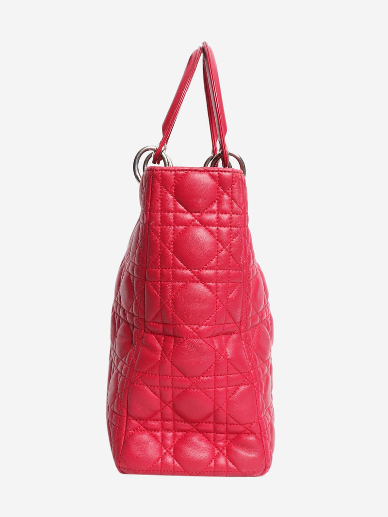 Pink 2011 large Lady Dior 2way bag Shoulder bags Dior 
