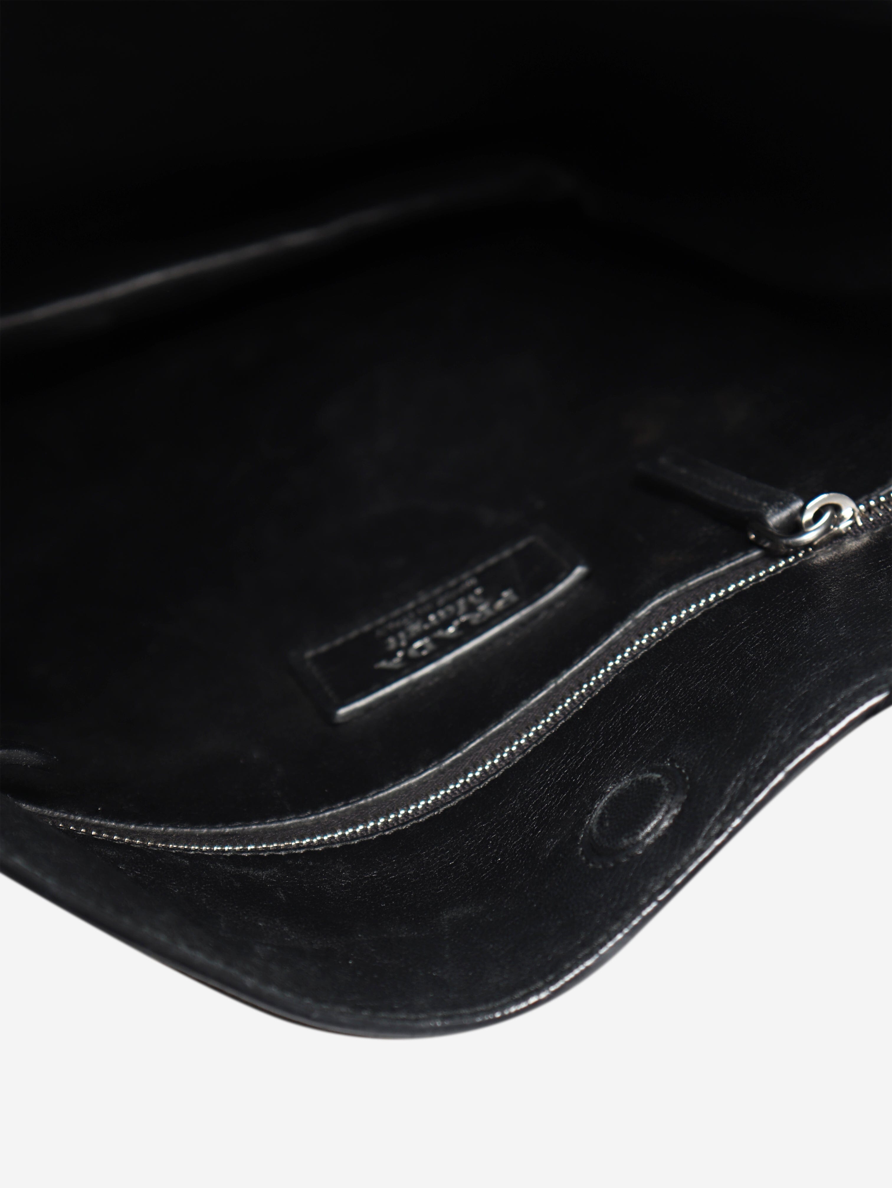 Black Margit leather shoulder bag Shoulder bags Prada 