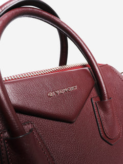 Oxblood Antigona leather 2way bag Shoulder bags Givenchy 