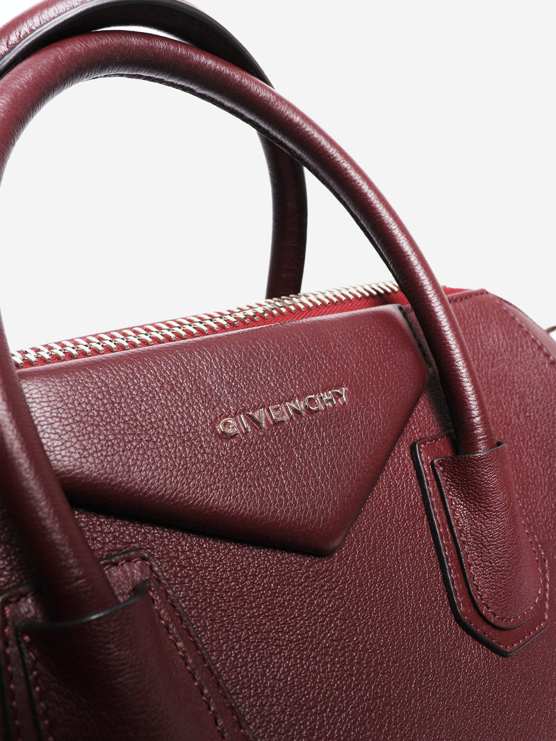Oxblood Antigona leather 2way bag Shoulder bags Givenchy 